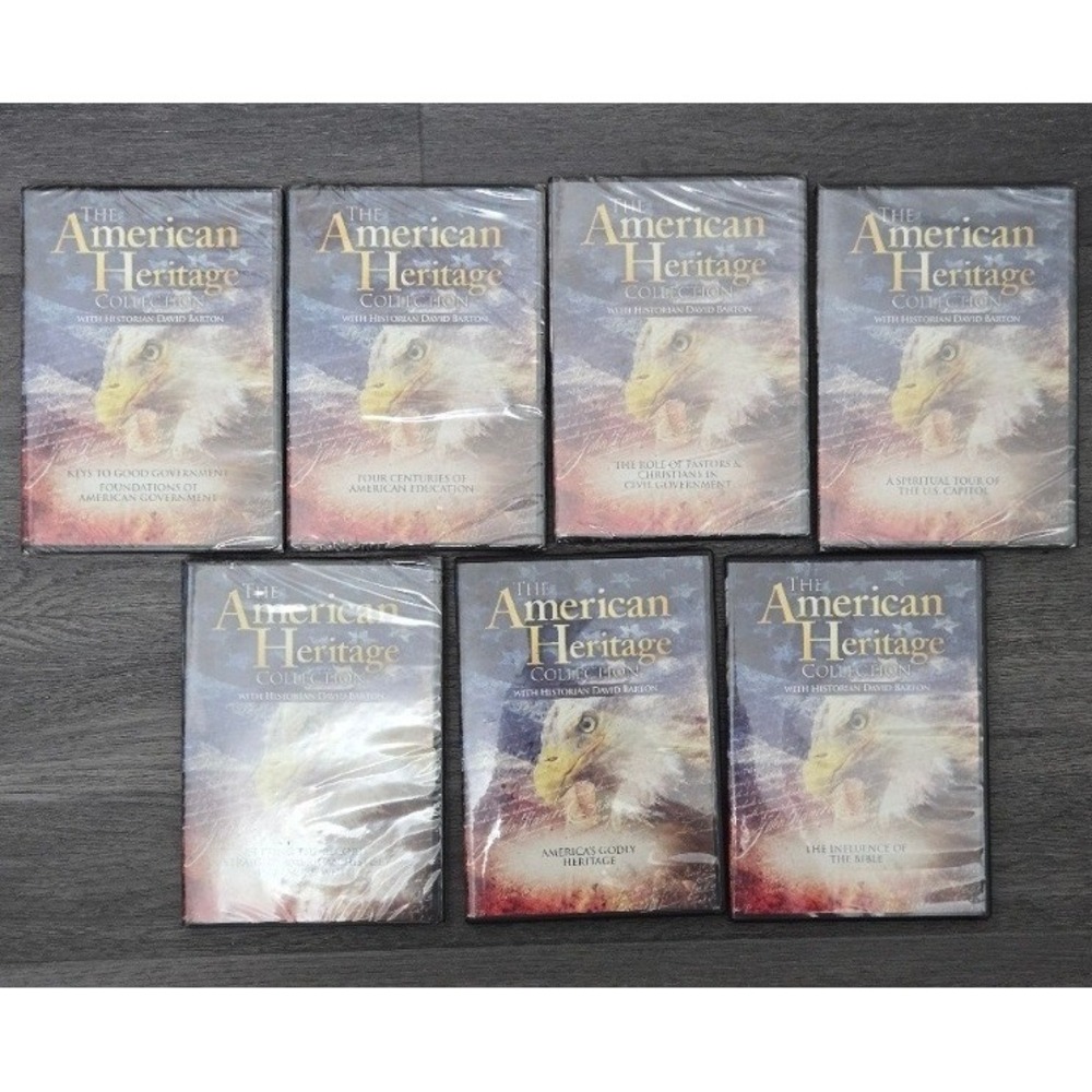 The American Heritage Collection DVD Box Set David Barton 7 Discs Wallbuilders